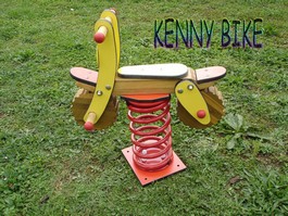 Jeu sur ressort 1 place Kenny bike